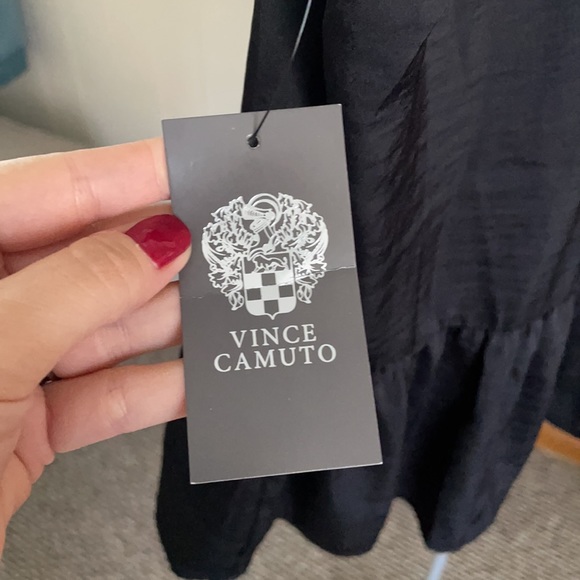 Vince Camuto | Black Blouse - Picture 3 of 4